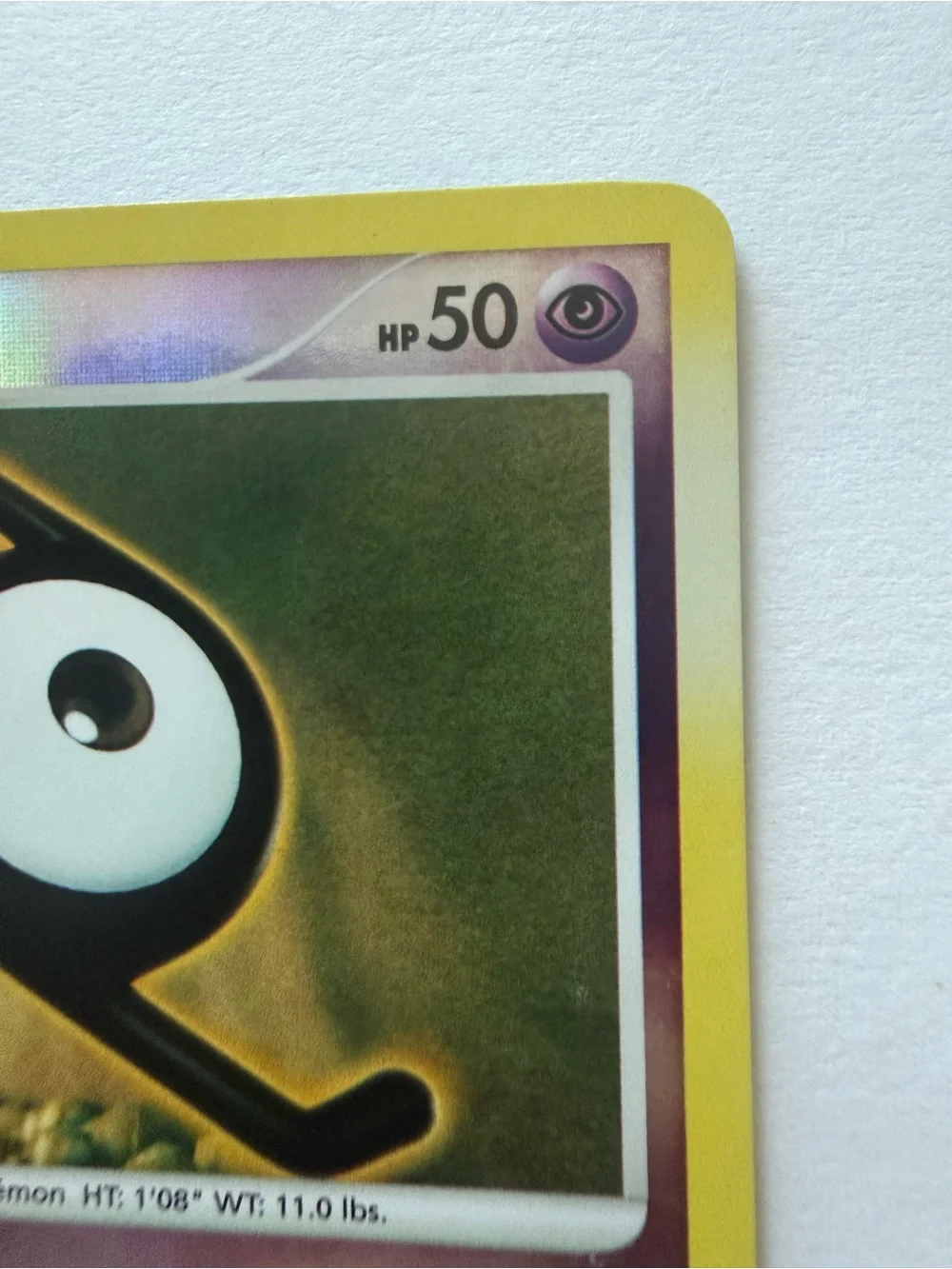 Pokemon Card - Unown [Z] Secret Wonders 72/132 Uncommon Reverse Holo LP